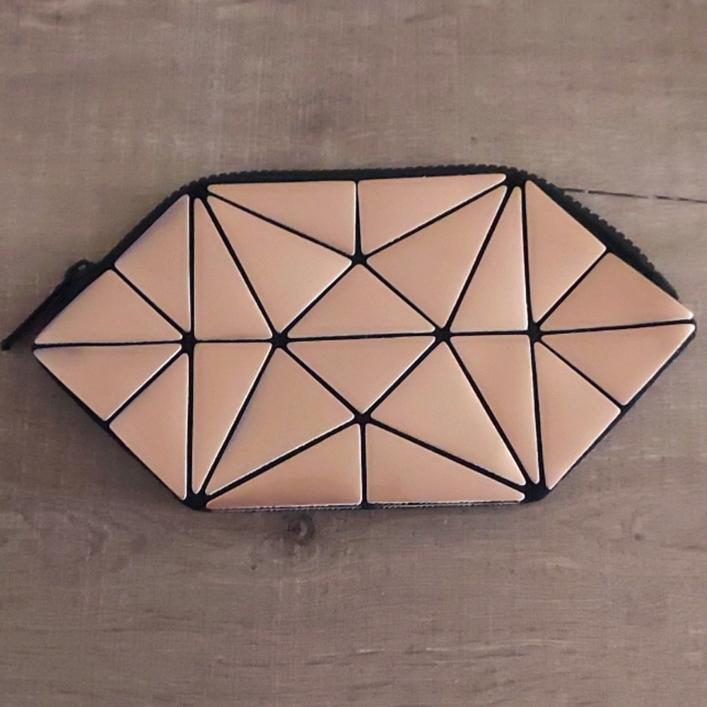 Geometric Pouch with Straps - Picture 2 of 4